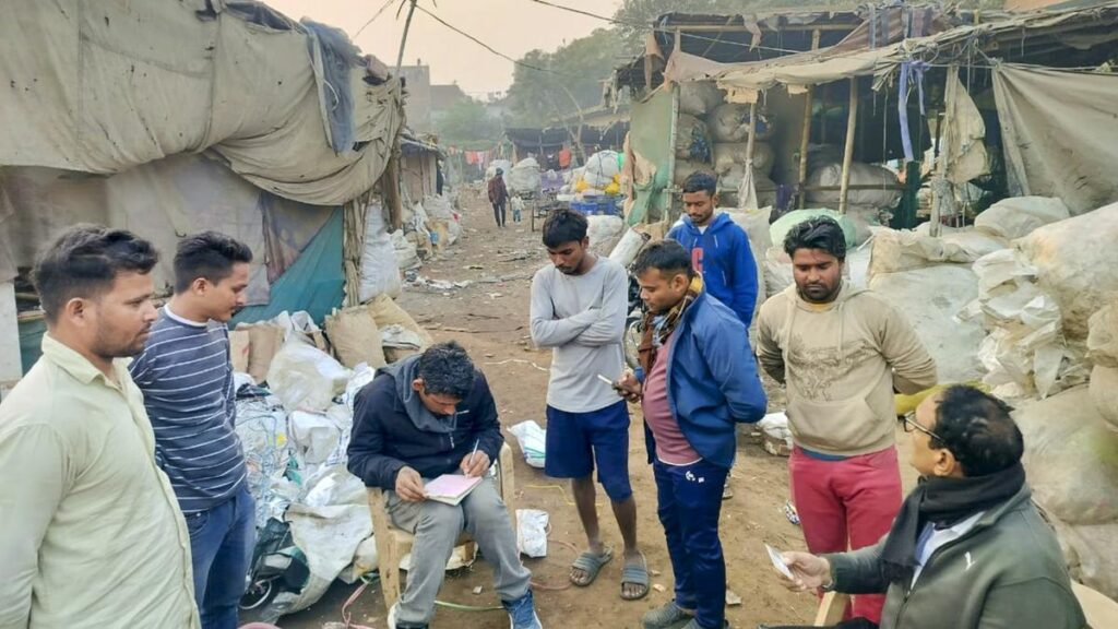 Delhi police conducts checks in Kalindi Kunj to identify illegal Bangladeshi immigrants