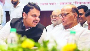 Sharad Pawar discusses Beed, Parbhani situation with CM Fadnavis