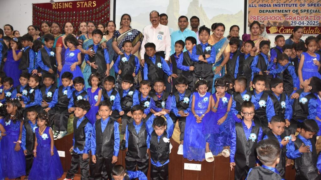 145 children with special needs complete pre-school training at AIISH