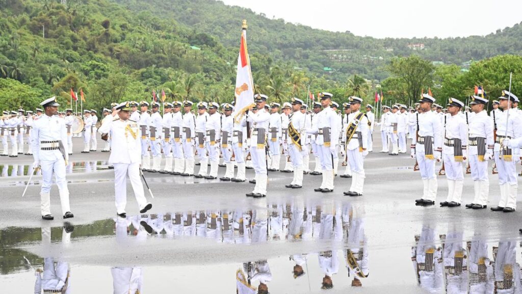 186 Naval cadets graduate from INA