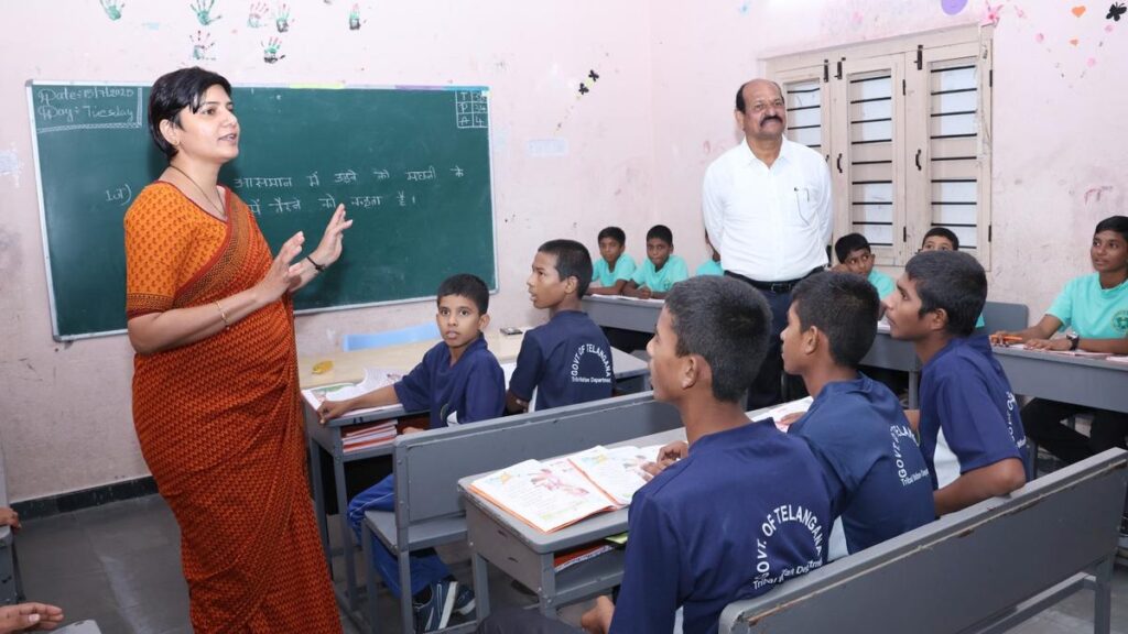 Hyderabad collector calls for U-shaped seating in schools to do away with back benches