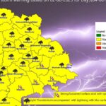 Thunderstorm alert in 29 Telangana districts on August 4