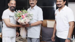 Kamal Haasan meets Stalin, enquires about his health
